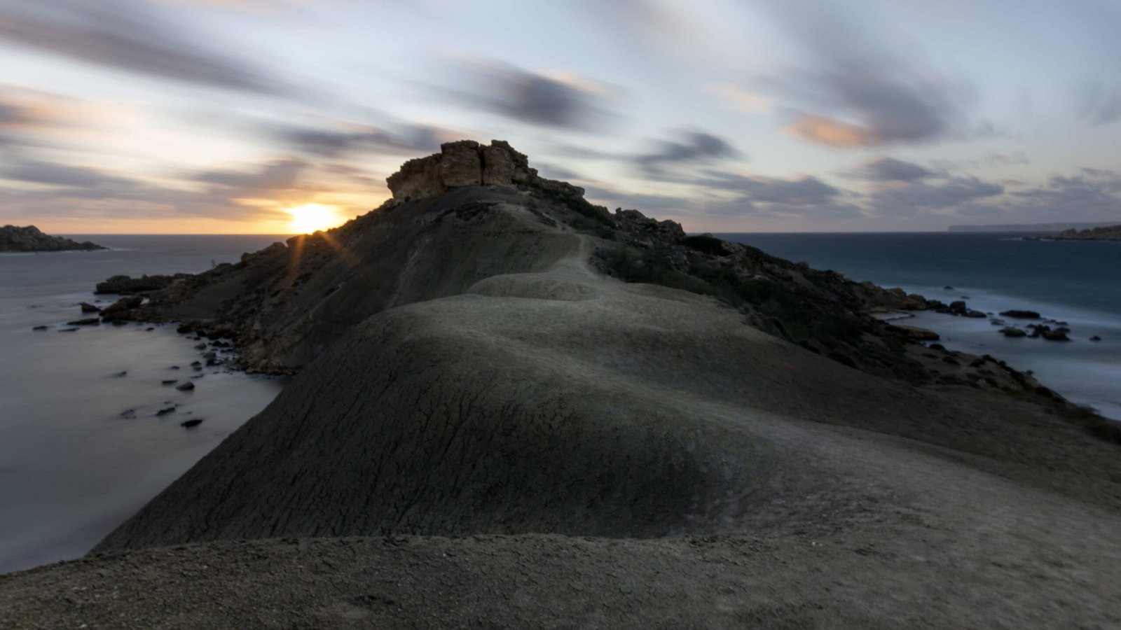 Il-Qarraba at Sunset